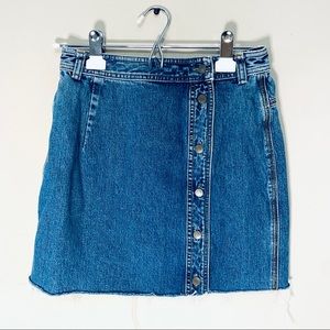 Vintage dkny jeans denim skirt